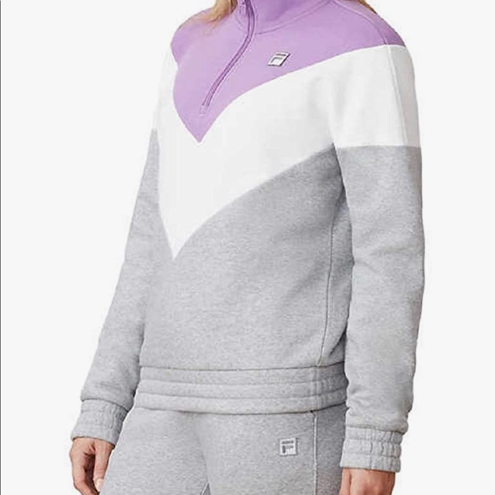 Fila 1/4 Zip Pull Over Sweater